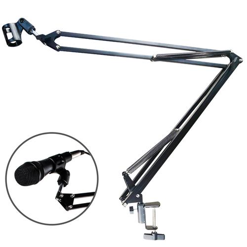 Soporte Para Microfono Gadnic + Brazo Articulado 53,5cm - 0