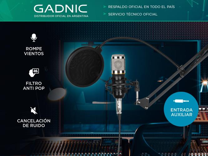 Micrófono Condensador Gadnic + Accesorios  - 1
