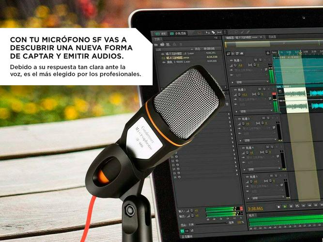 Microfono Condenser SF-666 Omnidireccional Outlet - 2