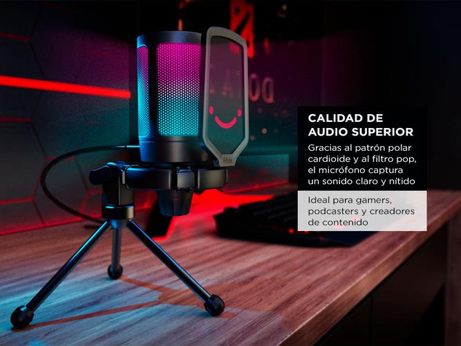 Micrófono Fifine A6V Con USB Para Streaming - 2