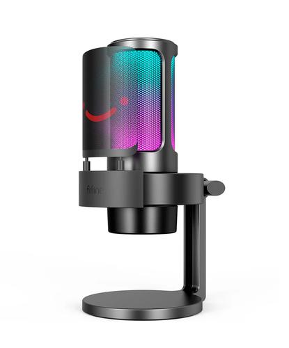Micrófono Fifine A8 con USB RGB y Filtro Antipop para Transmisión - 6