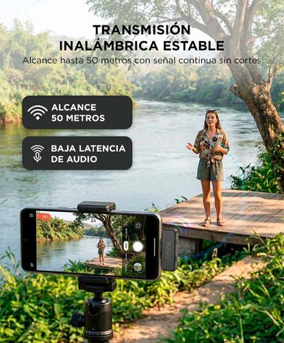 Microfono Lavalier Fifine M12 Dual Inalambrico Streaming USB-C - 3