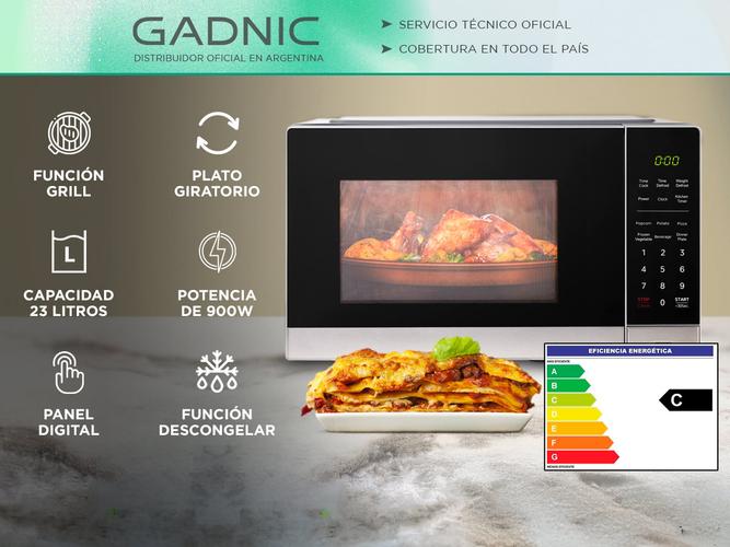 Microondas Digital Gadnic 23Lts Funcion Grill  - 1