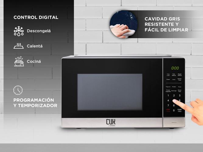 Microondas Digital Gadnic 23Lts Funcion Grill  - 3