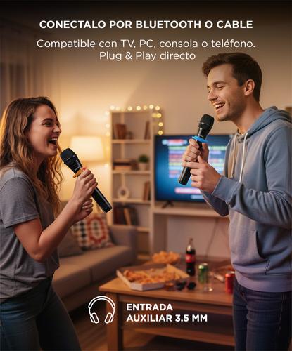 Micrófono Inalambrico Profesional Gadnic BT308 UHF - 2