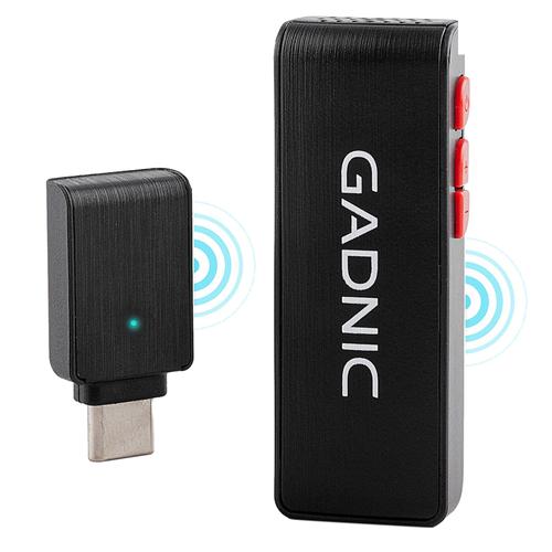 Microfono Inalambrico Gadnic De Solapa 2.4ghz - 0