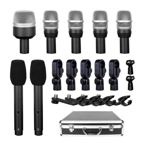 Kit de Micrófonos Gadnic para Baterías - 0
