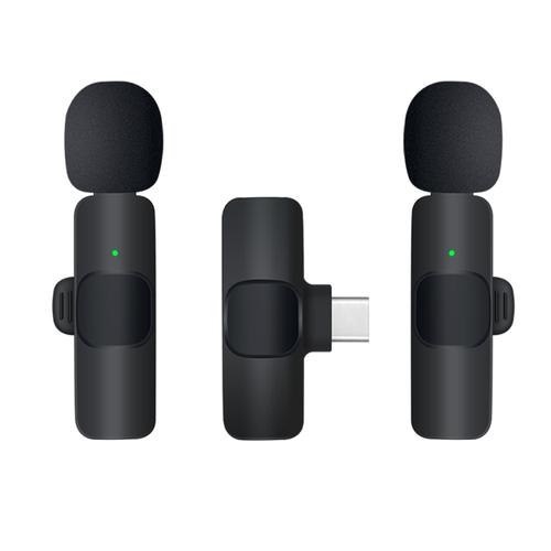 Set Micrófonos Inalámbricos Minis Gadnic Usb Tipo C Usado - 0