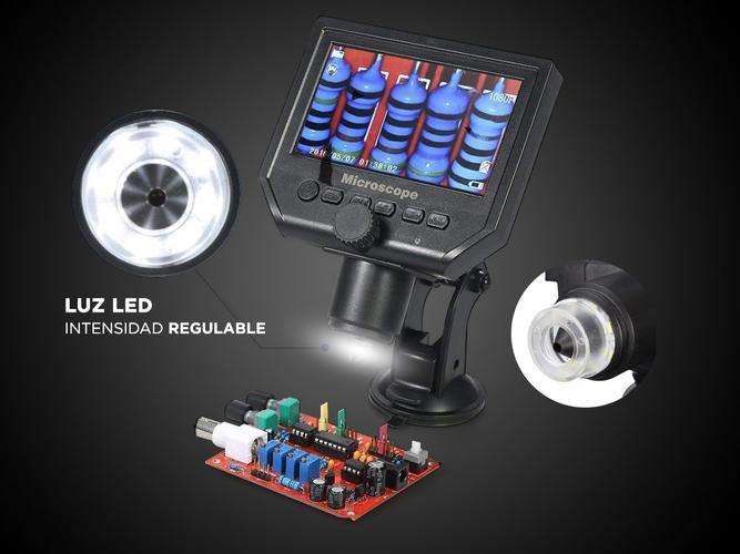 Microscopio Digital Gadnic MI10 600X 3.6MP - 3