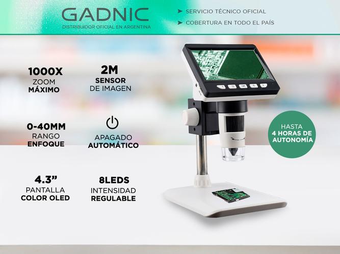Microscopio Digital Gadnic MI11 1080P 1000X - 1