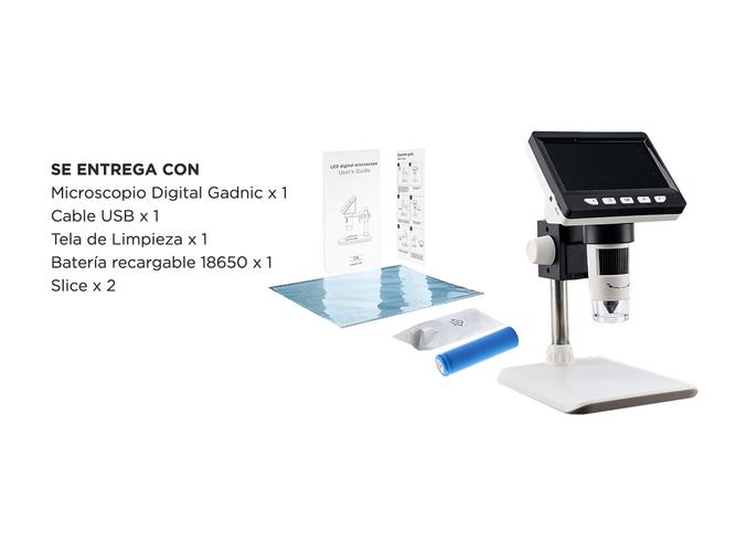 Microscopio Digital Gadnic MI11 1080P 1000X - 6