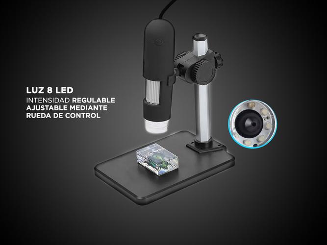 Microscopio Optico Digital Gadnic 1000x Electronico LED USB  - 3