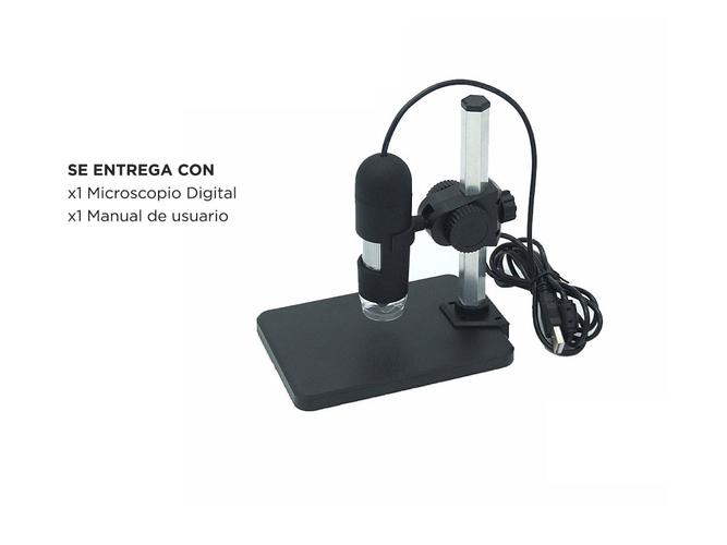 Microscopio Optico Digital Gadnic 1000x Electronico LED USB  - 5