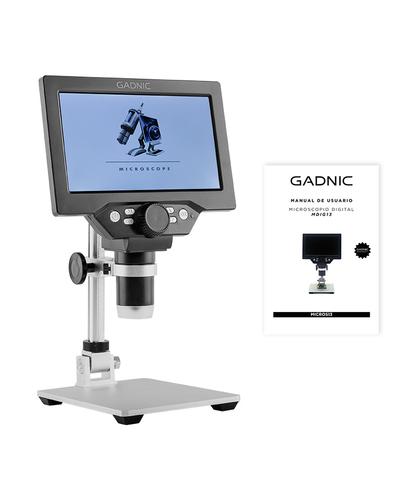 Microscopio Optico Digital Gadnic 1200x Pantalla Lcd Hd - 6