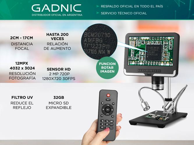 Microscopio Digital Gadnic Electrónico  - 1