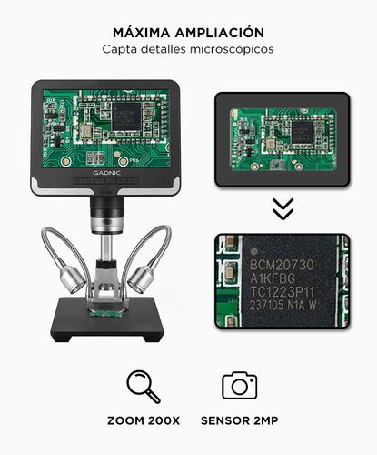 Microscopio Digital Gadnic Electrónico  - 2