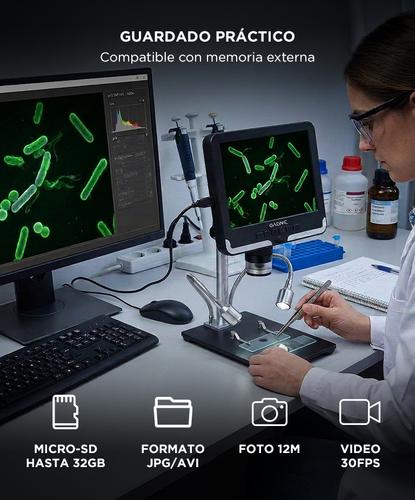 Microscopio Digital Gadnic Electrónico  - 3