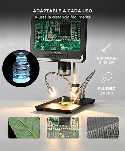 Microscopio Digital Gadnic Electrónico  - 4