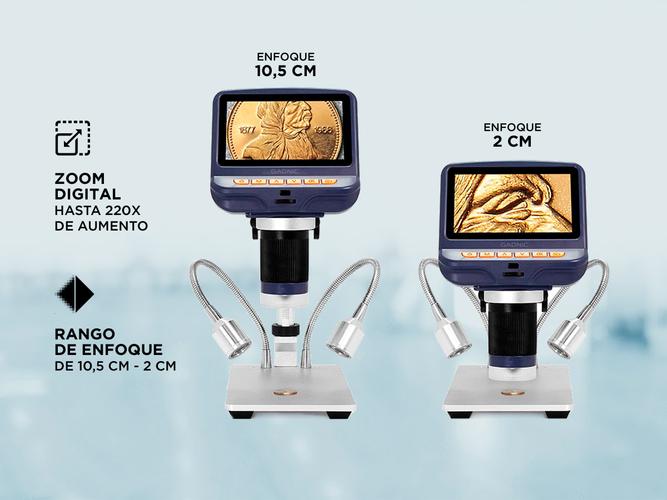 Microscopio Digital Gadnic MC22M Andonstar Ad106s 1080p Full Hd Usb Lcd Outlet - 2