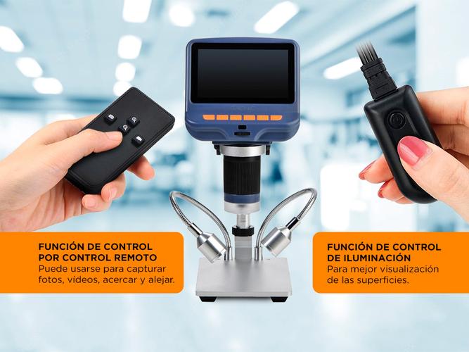 Microscopio Digital Gadnic MC22M Andonstar Ad106s 1080p Full Hd Usb Lcd - 4