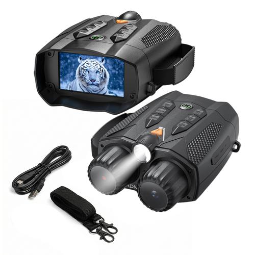 Binoculares Digitales Gadnic Visión Nocturna 800 m Pantalla IPS - 0