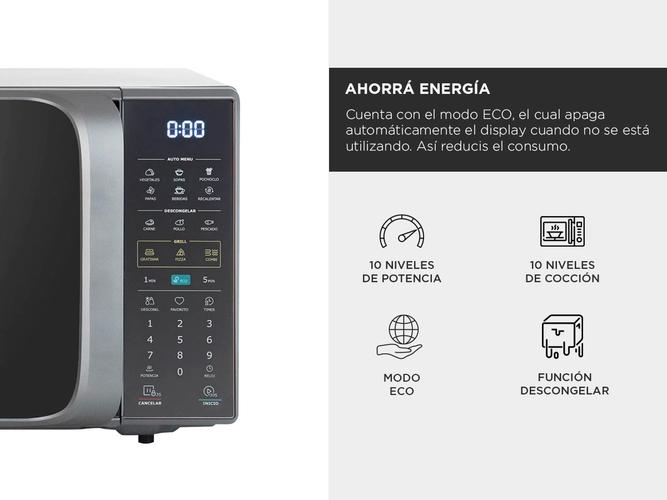 Microondas BGH 20 litros Digital ECO B120DS20 - 2