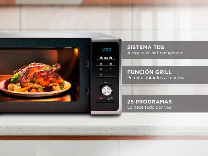 Microondas Samsung MG23F3K3TAK 23L con Grill - 3