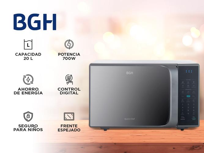 Microondas Digital BGH 20 litros ECO B120DS20 - 1