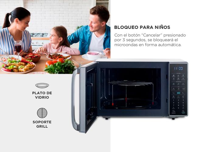 Microondas Digital BGH 23 litros ECO B223DS20 con Grill - 3