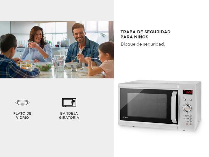 Microondas Atma MD1723GN 23 Litros con Grill - 3