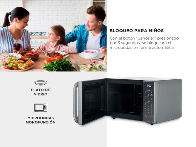 Microondas Digital BGH B120DS20 20 litros ECO - 3