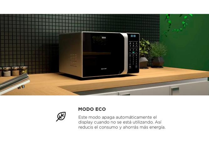 Microondas Digital BGH B120DS20 20 litros ECO - 4