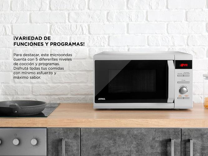 Microondas Atma Easy Cook MD1720N 700W Blanco 20L  - 2