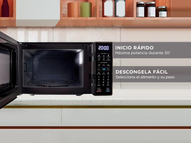 Microondas BGH Eco Digital 20 Litros B120DN20 700w - 2