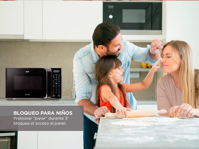 Microondas BGH Eco Digital 20 Litros B120DN20 700w - 3