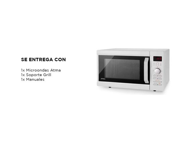 Microondas Atma Easy Cook  28 Litros MD1728GN Grill 900W - 5