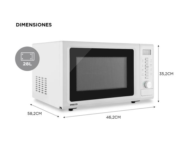 Microondas Philco MPG8428N 900 W 28Lts - 4