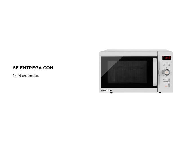 Microondas Digital Philco 23Lts 800W con Grill MPG8723N - 5