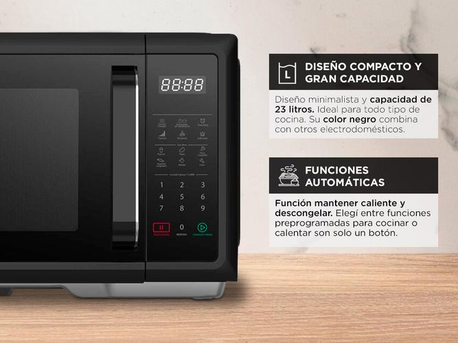 Microondas Digital Atma 23Lts Con Grill - 2