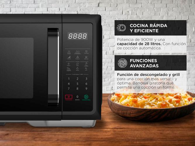Microondas Digital Atma 28 litros Con Grill - 2