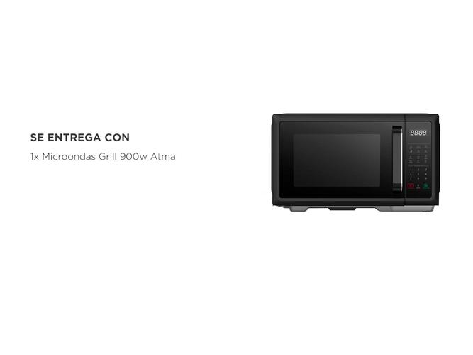Microondas Digital Atma 28 litros Con Grill - 5