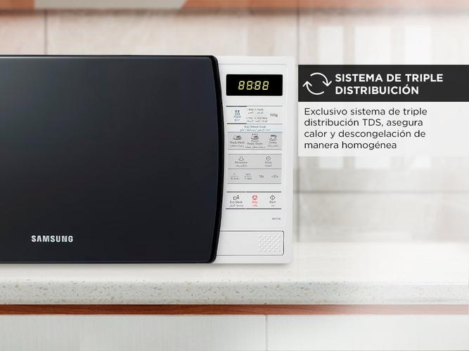 Microondas Samsung 20 Lts Interior Cerámico ME731K-KD/XBG - 3