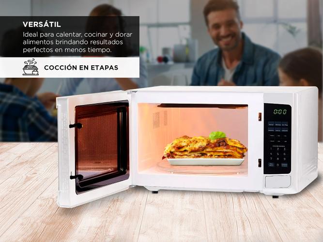 Microondas Grill BGH Quick Chef 28 litros B228DB9 Blanco - 3