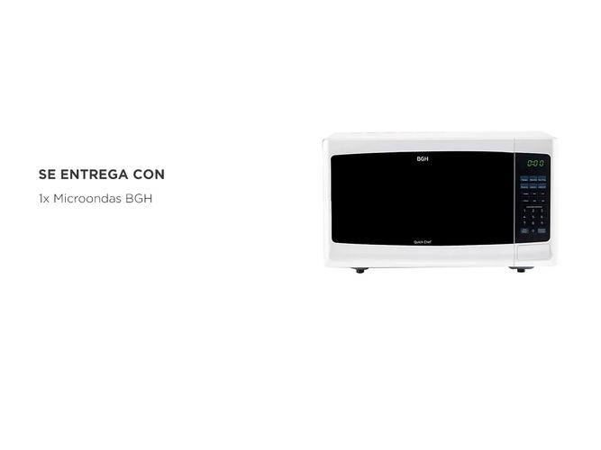 Microondas Grill BGH Quick Chef 28 litros B228DB9 Blanco - 5