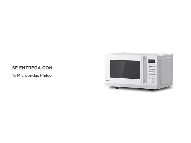 Microondas Philco 23 litros Digital 94MPHDW23UAP Color Blanco - 5