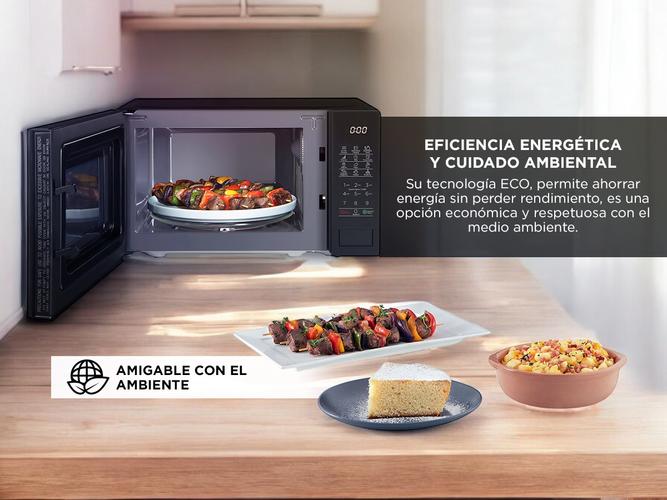 Microondas Atma 20 Lts Digital 700W Black Outlet - 3