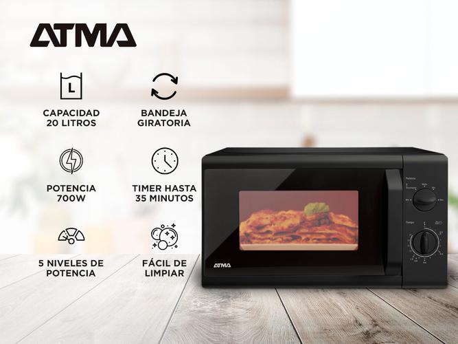 Microondas Atma Rotativo 20 litros 700W - 1