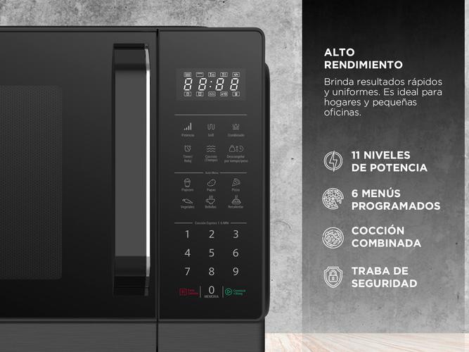 Microondas Atma Grill Digital 23 litros Negro  - 2