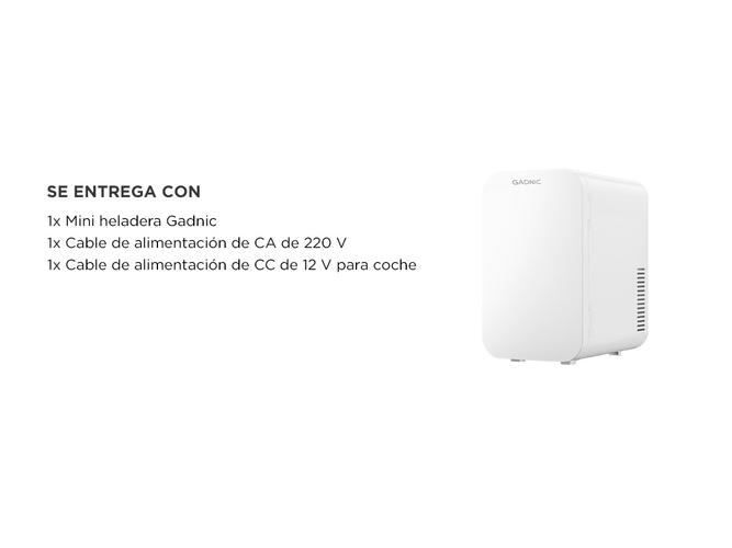 Mini Heladera Para Cosmeticos Make Up Hogar Gadnic 6L Frío Calor  - 6