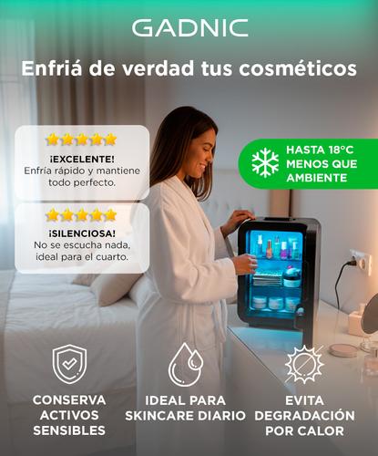 Mini Heladera Portátil Gadnic 10L Frío Calor Cosmeticos - 1